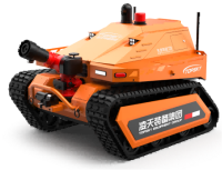 消防滅火機器人 （第2代，油動液壓、150進口消防水炮）